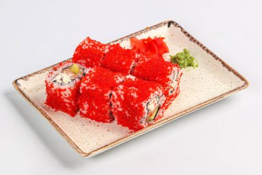 Japon mutfağı - Somon balıklı suşi rulosu