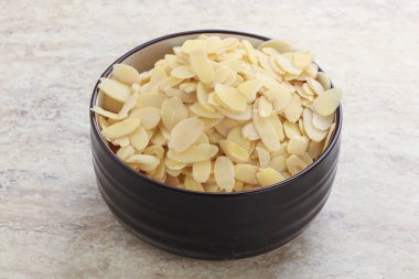 Mutfak ve yemek için badem fıstığı dilimleri