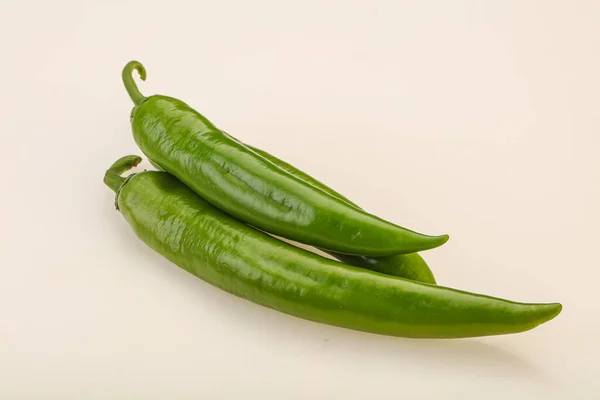Rijp Smakelijke Pittige Groene Peper Halapenjo — Stockfoto