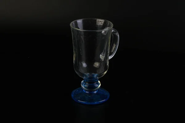 Coupe Verre Vide Pour Boissons Isolées — Photo