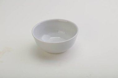 İzole edilmiş servis için beyaz leke kasesi