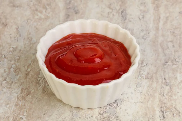Varm Och Kryddig Sriracha Sås Skålen — Stockfoto