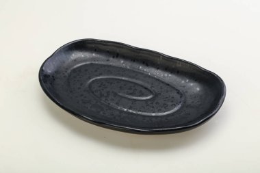 Mutfak için boş renk tabağı izole edildi