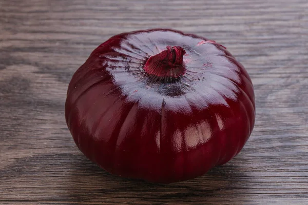 Ωρίμανση Κόκκινο Κρεμμύδι Για Μαγείρεμα Απομονωμένο — Φωτογραφία Αρχείου