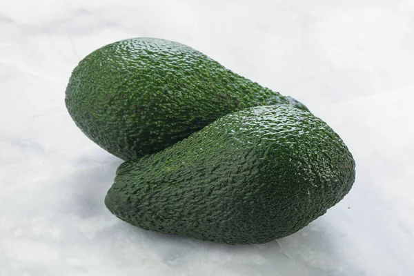 Verse Rijpe Groene Biologische Exotische Avocado Superfood — Stockfoto