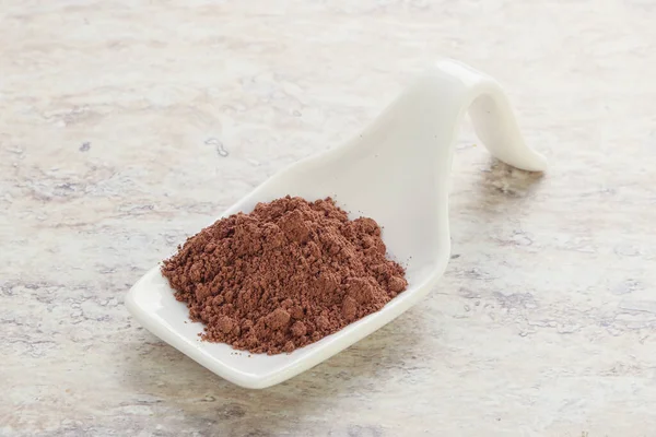 Aroma Naturale Biologico Cacao Polvere Cucina — Foto Stock