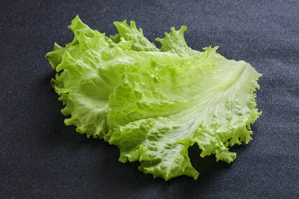 Fresco Insalata Verde Lattuga Foglie Mucchio — Foto Stock