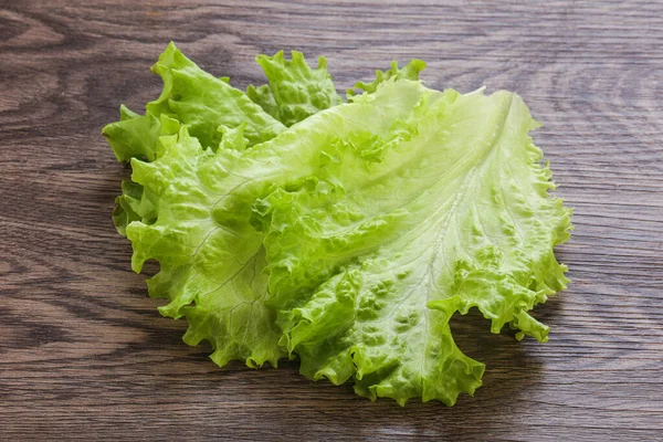 Fresco Insalata Verde Lattuga Foglie Mucchio — Foto Stock