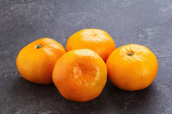 Frische Reife Saftige Gelbe Mandarine — Stockfoto