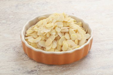 Mutfak ve yemek için badem fıstığı dilimleri