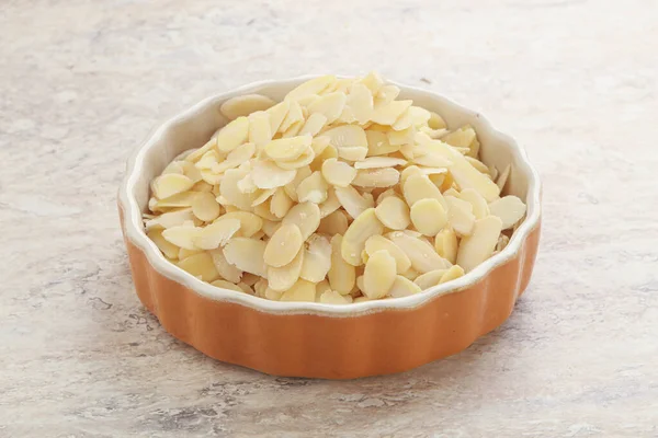 Mutfak ve yemek için badem fıstığı dilimleri