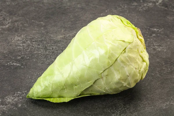 Cone Cabbage Dietary Vegan Cuisine — Stock Photo, Image