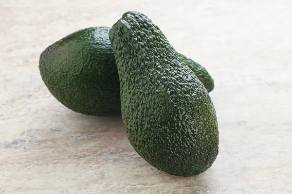 Frisch Reifes Grünes Bio Superfood Mit Exotischer Avocado — Stockfoto