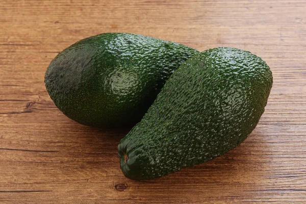 Frisch Reifes Grünes Bio Superfood Mit Exotischer Avocado — Stockfoto