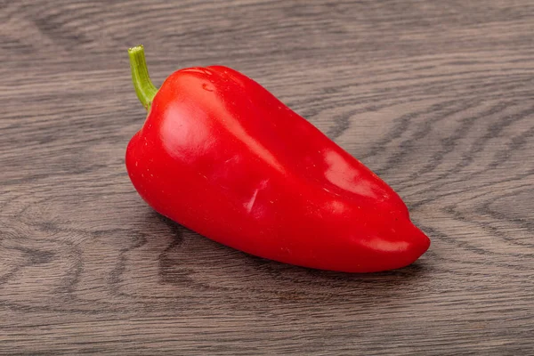 Dulce Pimiento Rojo Búlgaro Aislado —  Fotos de Stock