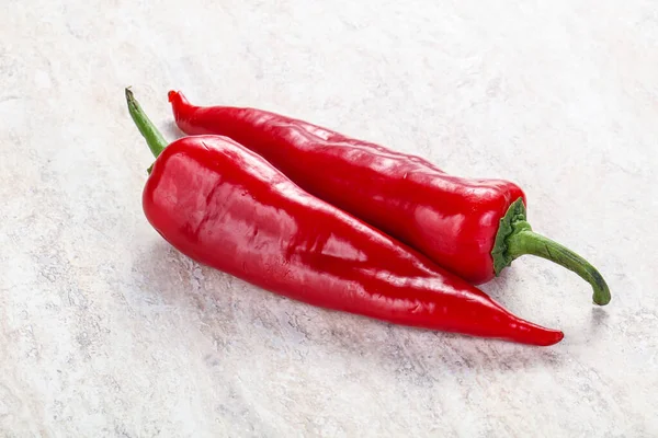 Organic Ramiro Red Pepper Healthy Food — Stock Photo, Image