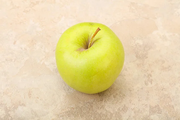 Ώριμο Και Γλυκό Πράσινο Νόστιμο Μήλο — Φωτογραφία Αρχείου