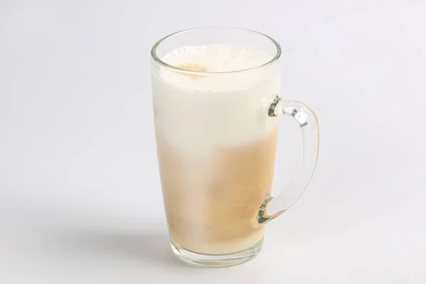 Латте Напій Кава Молоком Цукром — стокове фото