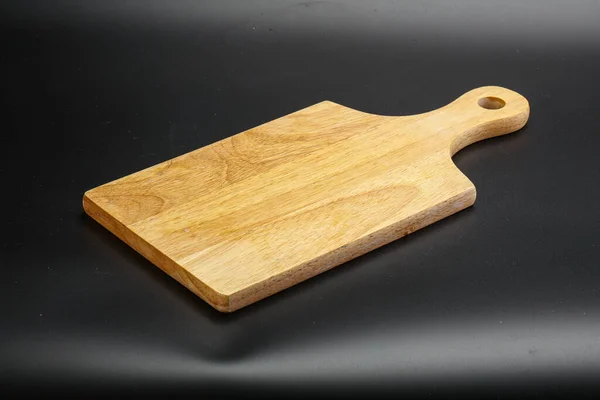 Dřevěná Deska Pro Kuchyně Izolované Pozadí — Stock fotografie
