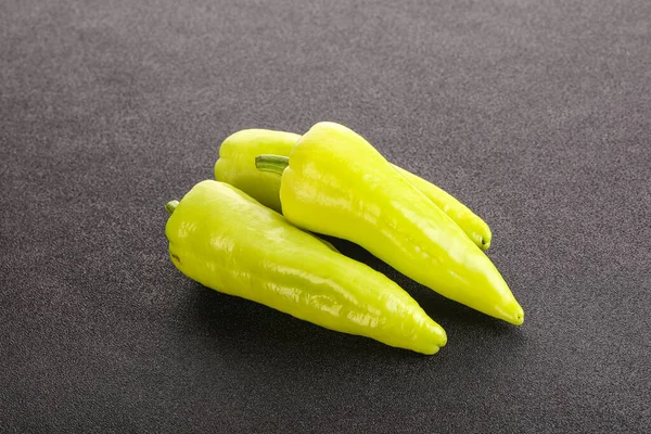 Vegetarische Küche Grüne Reife Frische Paprika — Stockfoto