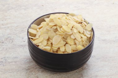 Mutfak ve yemek için badem fıstığı dilimleri