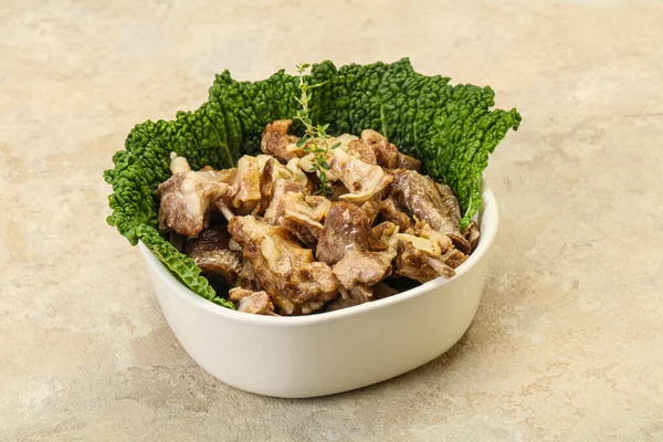 Kavanozda baharatlı kuzu eti