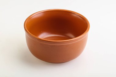 Mutfak için renkli boş kase izole