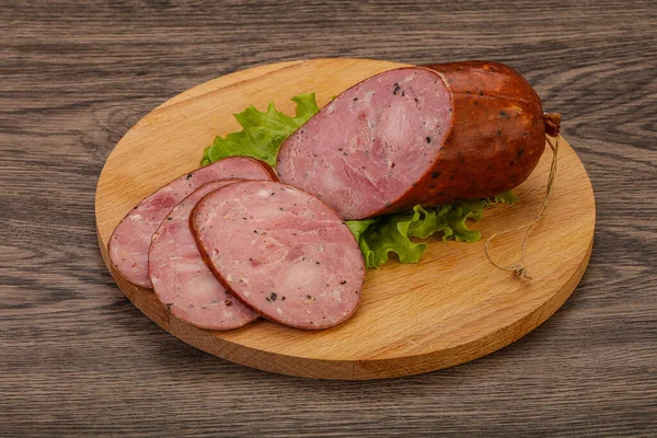 Baharatlı Otlu Füme Jambon — Stok fotoğraf