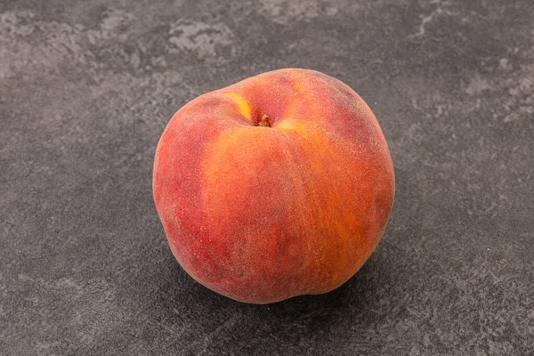 Fresh Ripe Sweet Tasty Peach Fruit — Stock Photo, Image