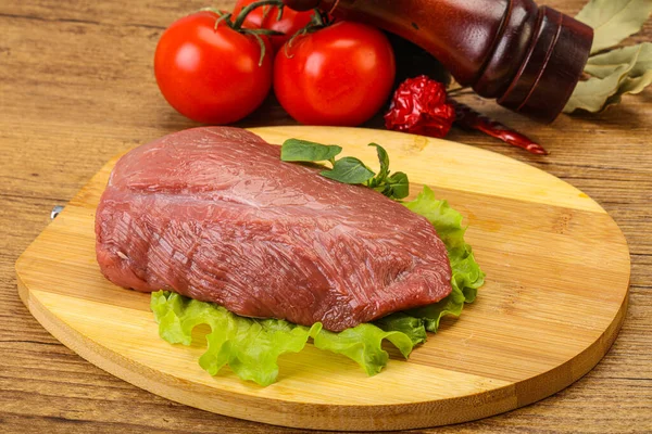 Carne Res Cruda Para Cocinar — Foto de Stock