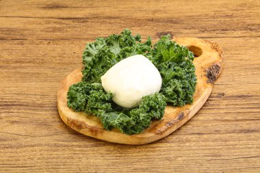 Yumuşak İtalyan mozzarella peyniri.