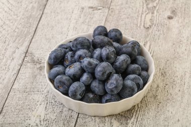 Olgun, tatlı, doğal yabanmersini yığını. 