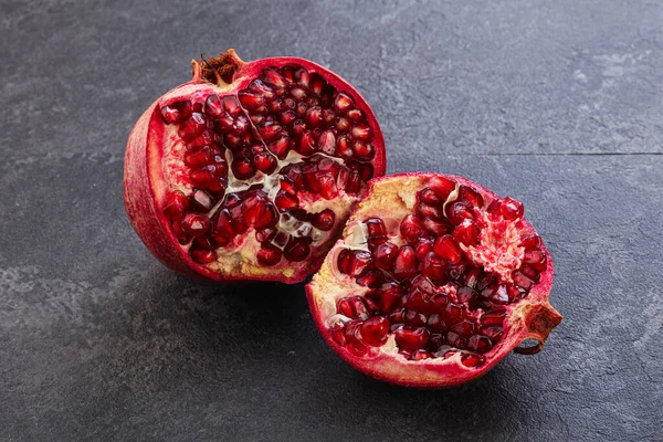 Rube Doce Maduro Fruta Romã Suculenta — Fotografia de Stock