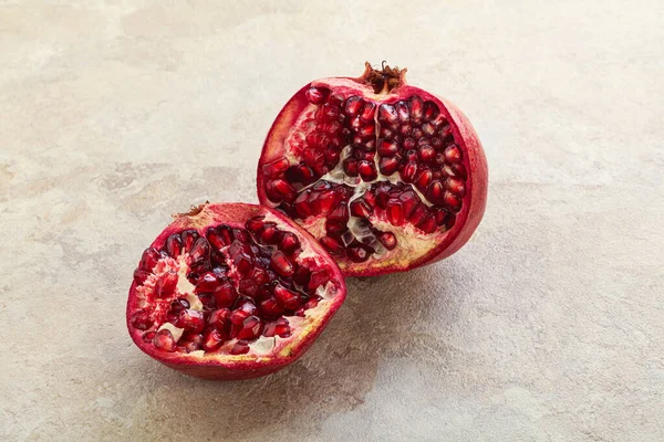 Ripe Sweet Rube Juicy Pomegranate Fruit — Stockfoto