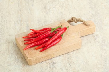 Acı ve baharatlı kırmızı biber.