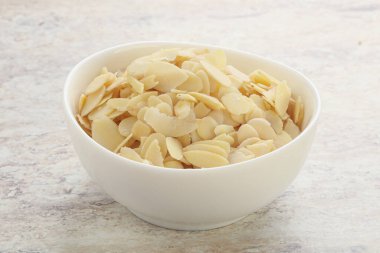 Mutfak ve yemek için badem fıstığı dilimleri