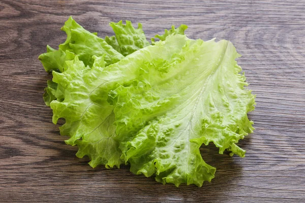 Tas Feuilles Salade Verte Fraîche — Photo