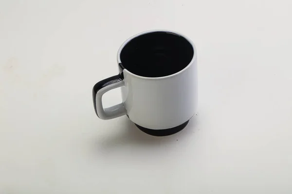 Leere Tasse Für Tee Oder Kaffee Isoliert — Stockfoto