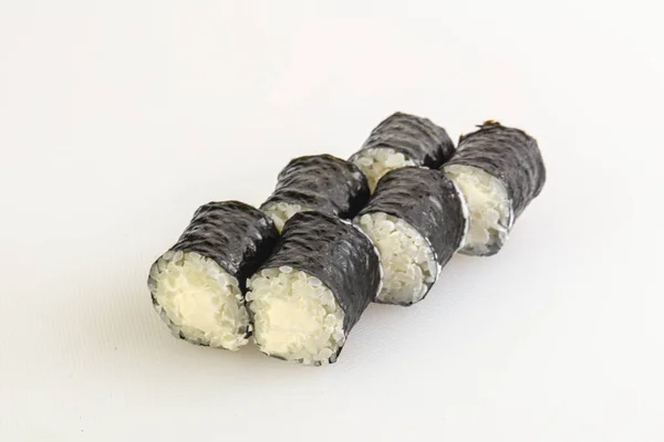 Traditionelles Japanisches Rollmaki Mit Weichkäse — Stockfoto