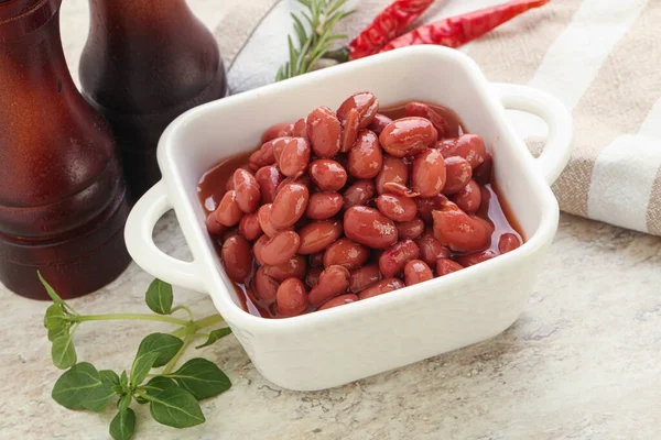 Red Kydney Bean Tomato Sauce — ストック写真