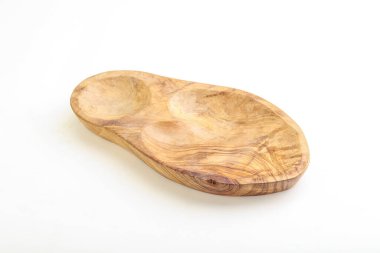 Mutfak için zeytin ağacı tahtası izole.