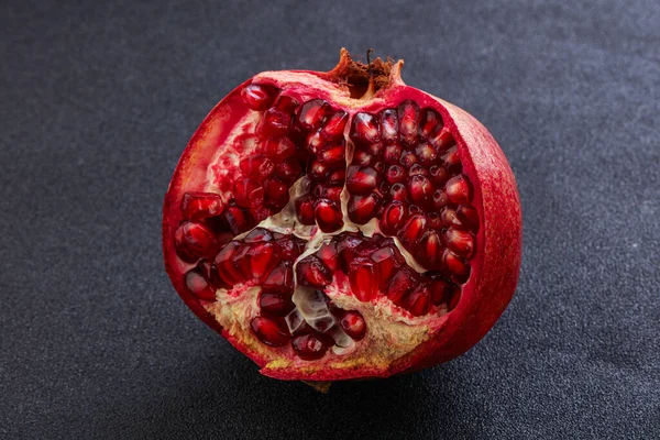 Fruta Granada Jugosa Rubí Dulce Madura — Foto de Stock