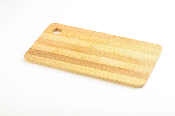 Drewniana Deska Bambusowa Naczyń Kuchennych — Zdjęcie stockowe