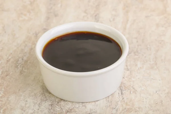 Natural Oyster Sauce Dressing Bowl — Stock Photo, Image