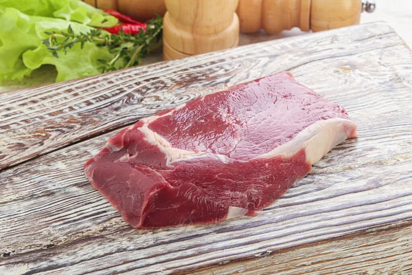 Roh Rib Eye Beef Prime Steak Schwarzer Angus — Stockfoto