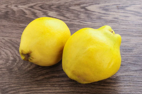 stock image Fresh ripe yellow organic quince fruit