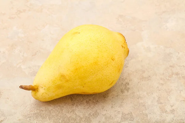 Kypsä Tsasty Makea Keltainen Kiinalainen Päärynä — kuvapankkivalokuva