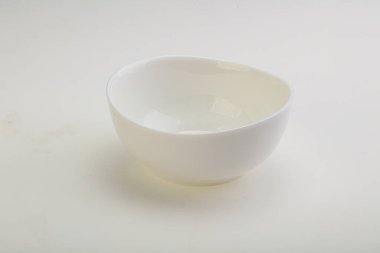 İzole edilmiş servis için beyaz leke kasesi