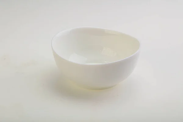 White Proclean Bowl Serving Isolated — Stock Photo, Image