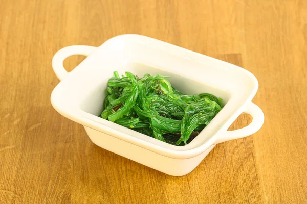 Insalata Alghe Tradizionali Vegetariane Giapponesi Chukka — Foto Stock